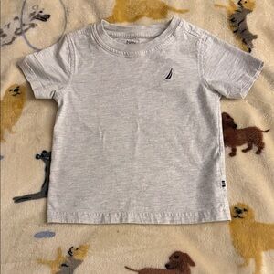 Nautica Kids Light Gray Short Sleeve Tee